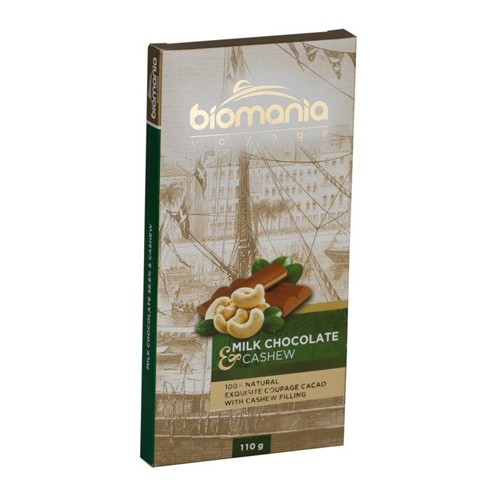 

Молочный шоколад с урбечом из кешью Биопродукты 110 г