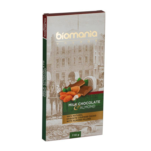 

Молочный шоколад с урбечом из миндаля Биопродукты 110 г