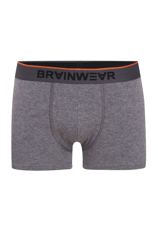 

Комплект трусов мужских BRAINWEAR B-07 серых XXL, Серый, B-07