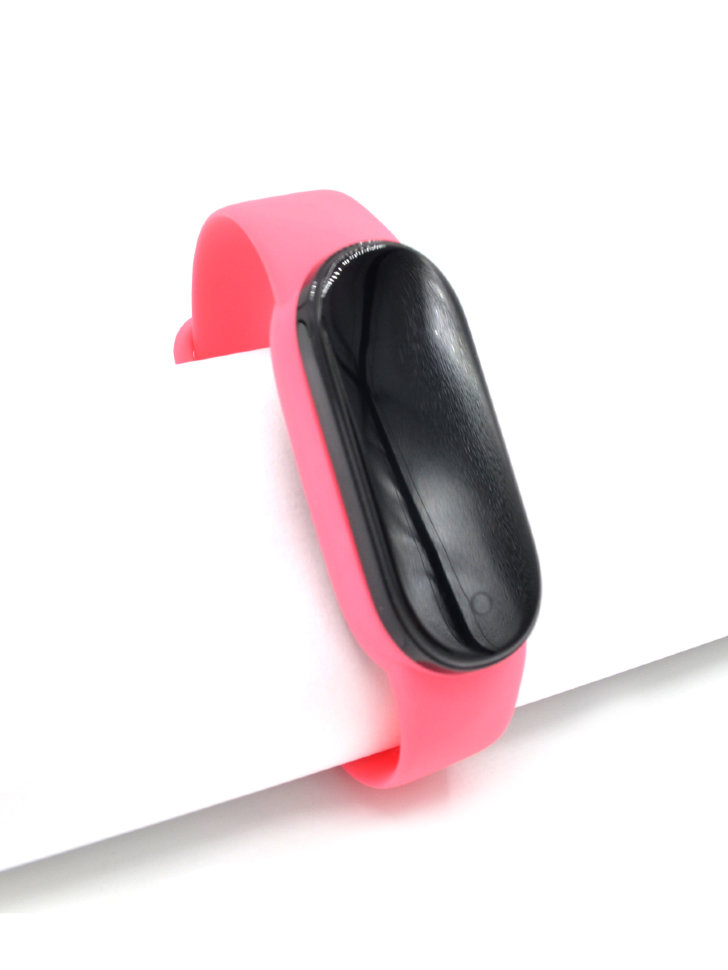 

Ремешок силиконовый INNOVATION для фитнес-браслета Xiaomi Mi Band 5, розовый