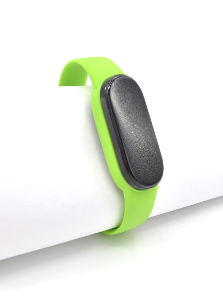

Ремешок силиконовый INNOVATION для фитнес-браслета Xiaomi Mi Band 5, зеленый