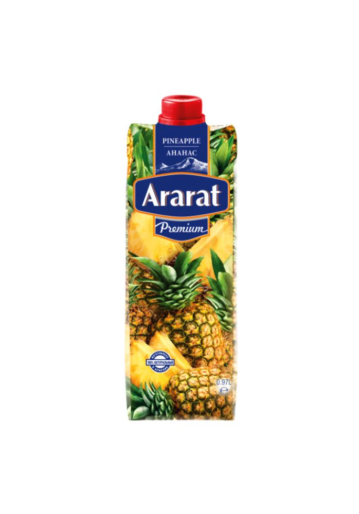 

Ананасовый сок Ararat Premium 0.97 л