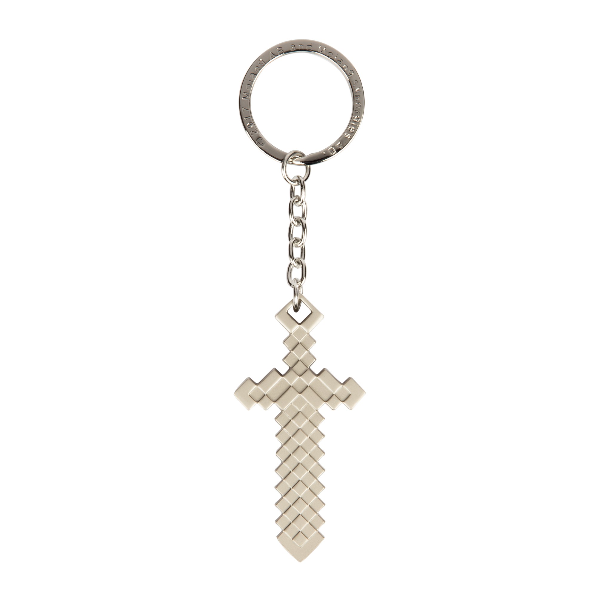 

Брелок Minecraft Metal Sword (3D), Серебристый, 63415