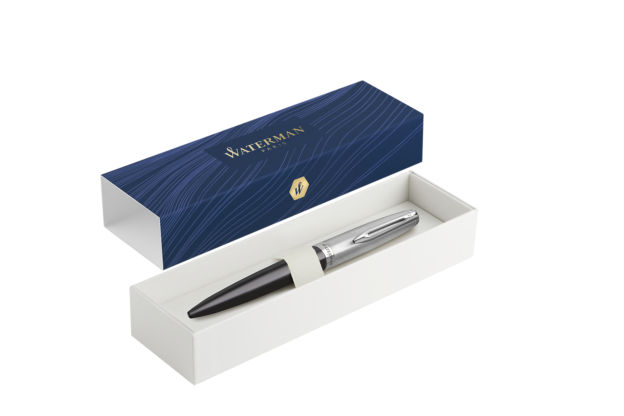 Шариковая ручка Waterman Embleme Blue CT 2100403 синяя 1 шт.