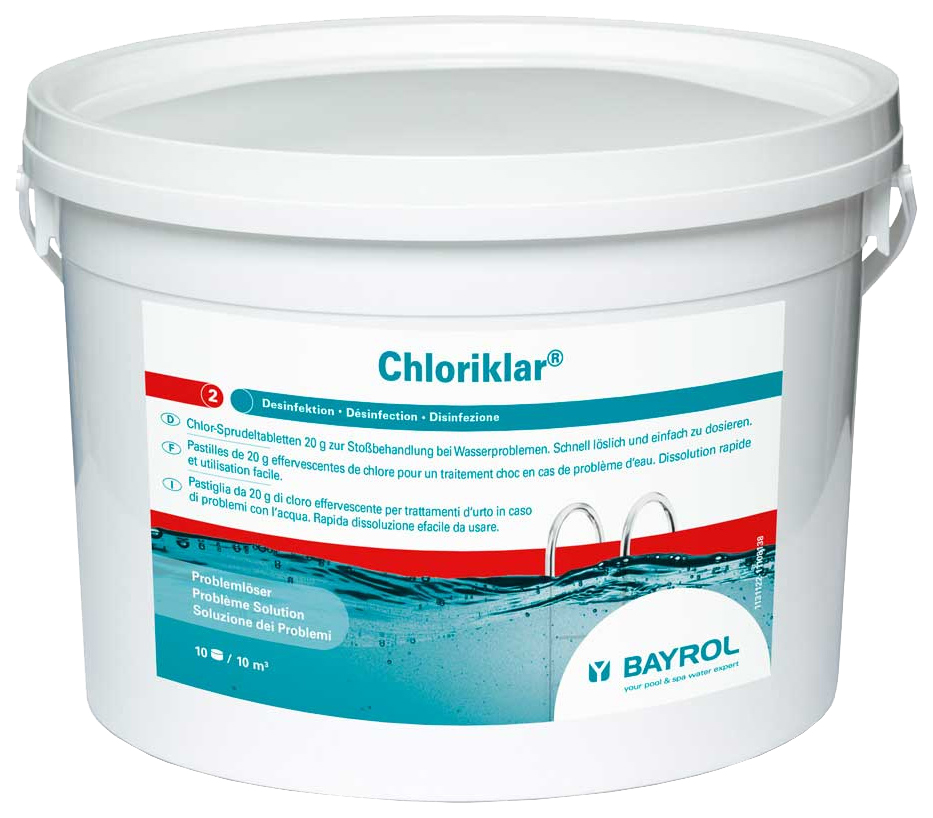 Дезинфицирующее средство для бассейна Bayrol Chloriklar (Хлориклар) 4531114 5 кг