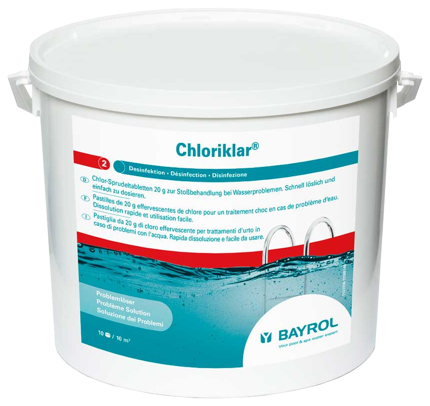 Дезинфицирующее средство для бассейна Bayrol Chloriklar (Хлориклар) 4531119 25 кг