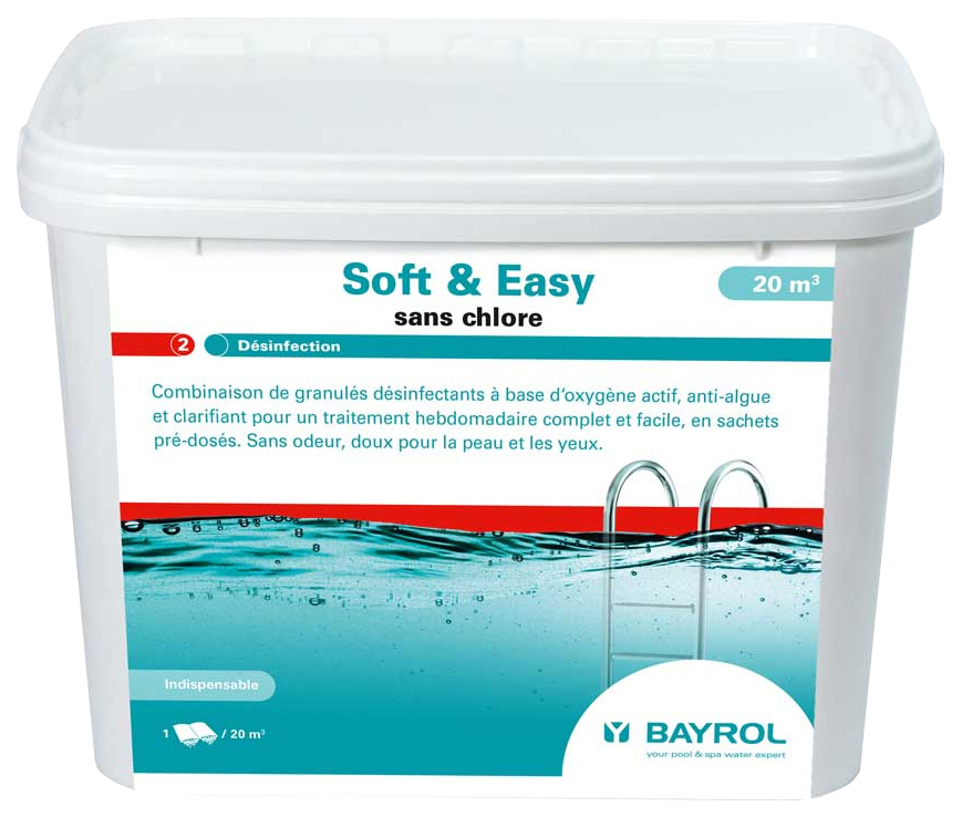 Дезинфицирующее средство для бассейна Bayrol Soft and Easy (Софт энд Изи) 4599213 4,48 кг
