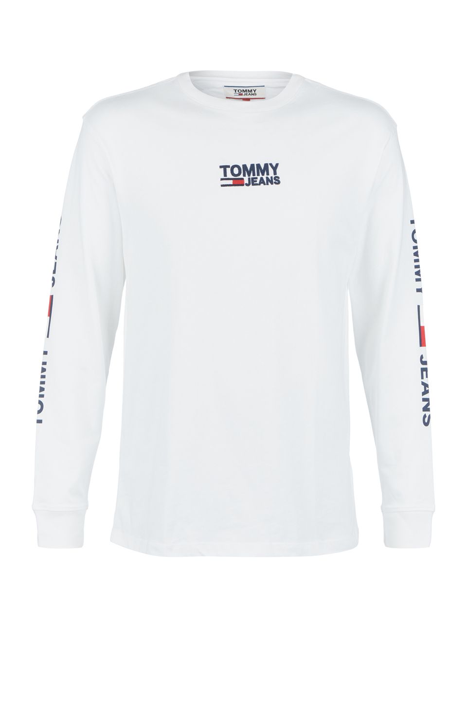 Лонгслив мужской Tommy Jeans DM0DM07431 YA2 classic white белый S