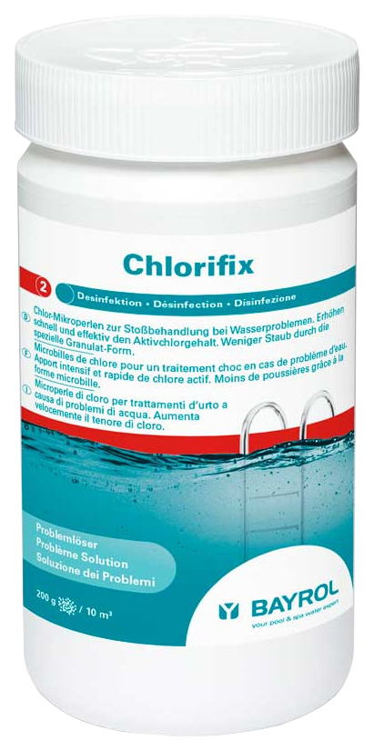 Дезинфицирующее средство для бассейна Bayrol ChloriFix (Хлорификс) 4533111 1 кг
