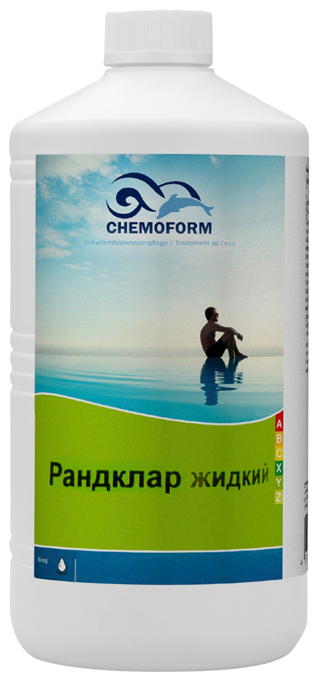Средство для чистки бассейна Chemoform 1101001 Моющее средство Рандклар жидкий 1 л
