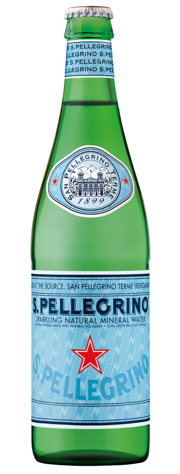 фото Минеральная вода s.pellegrino / сан пеллегрино газированная стекло (0,50л*24шт) sanpellegrino