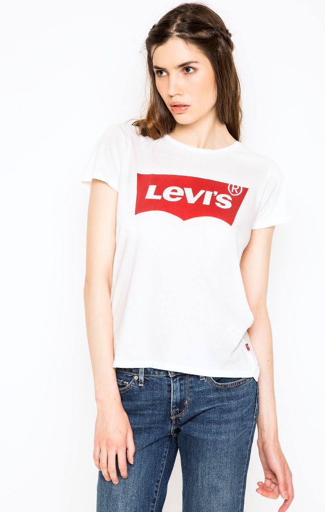 фото Футболка женская levi's 1736900530 белая m