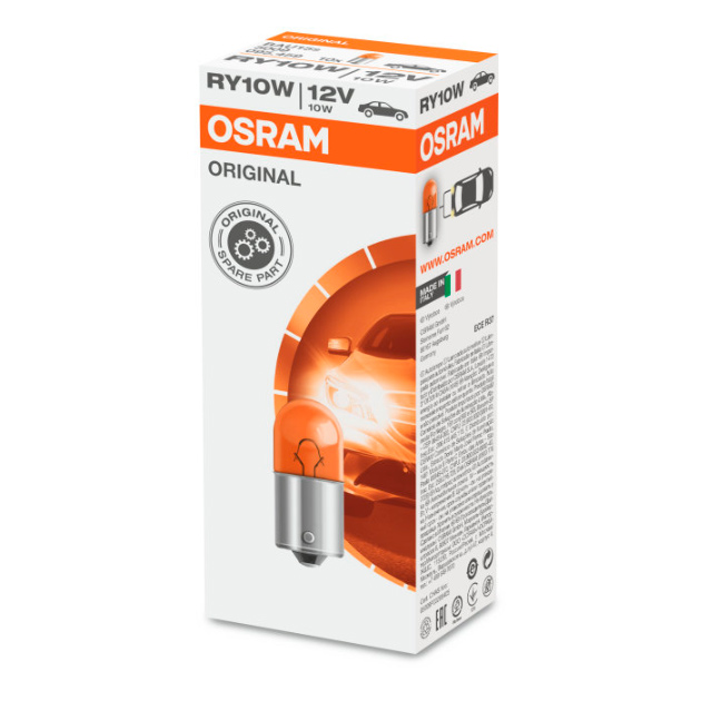 фото Лампа ry10w (10w) bau15s original 12v 5009 4008321095442 osram