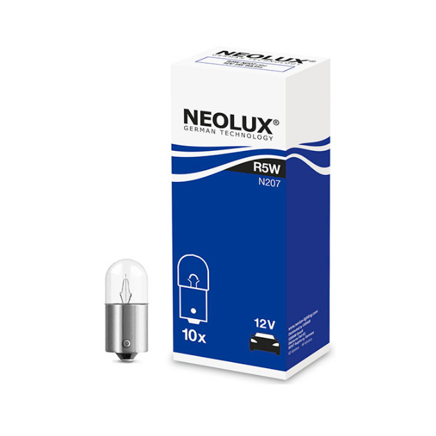 фото Лампа 5w 12v ba15s 10xfs10 neolx r5w (складная картонная коробка) neolux
