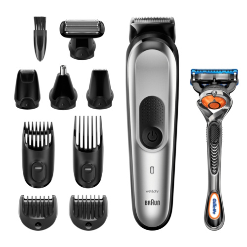 

Триммер Braun MGK7220 + бритва Gillette, MGK7220+GIL FUS 5 PrGl