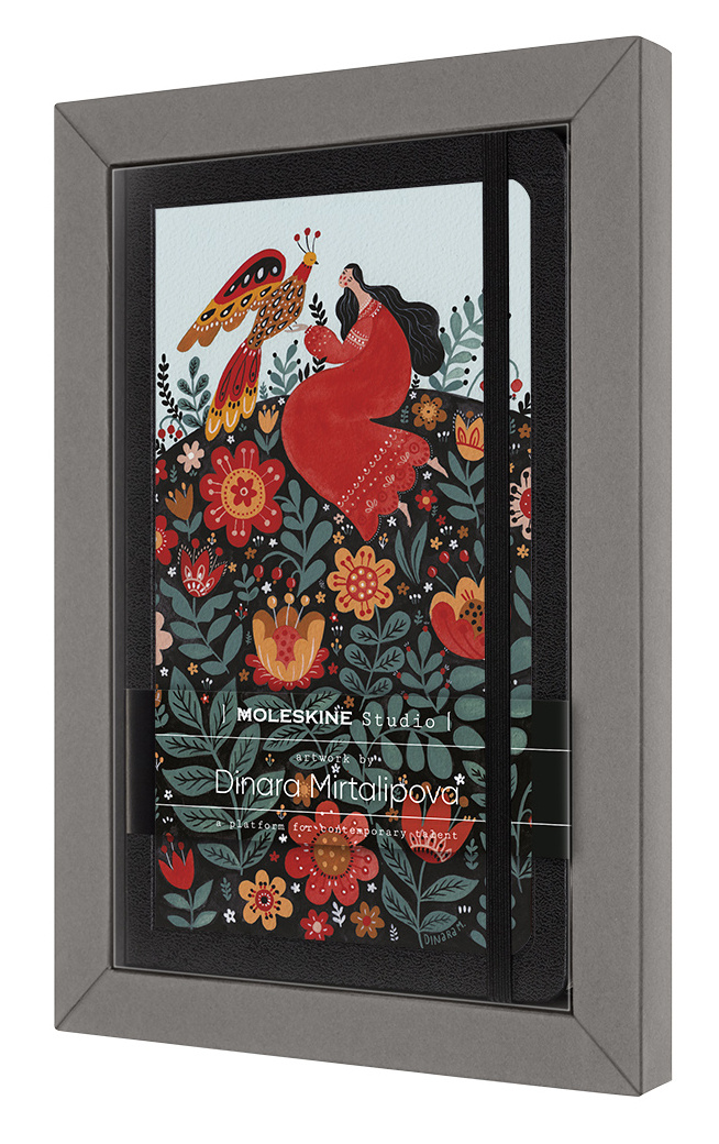 

Блокнот нелинованный Moleskine STUDIO 13x21 см 240 стр., Dinara Mirtalipova