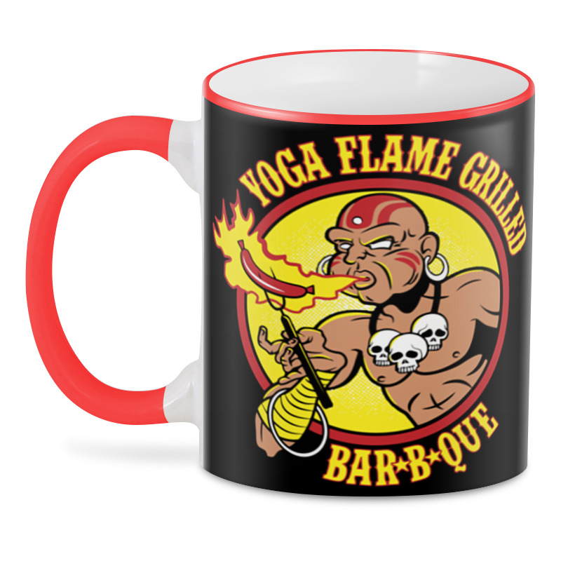 

Кружка Printio кружка Yoga flame grilled
