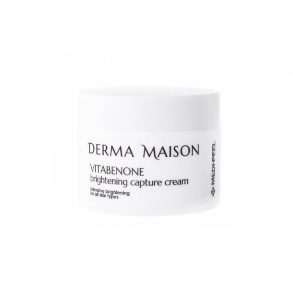 фото Крем выравнивающий тон medi-peel derma maison vitabenone brightening cream