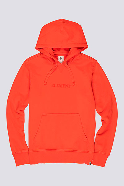 

Худи мужское ELEMENT Neon Flock Po красное M INT, Neon Flock Po