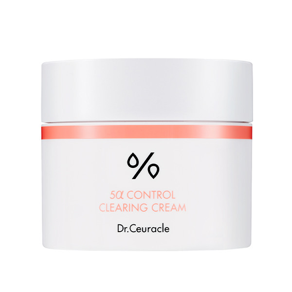 Крем для лица Dr.Ceuracle 5? Control Clearing Cream 50 гр dr ceuracle лифтинг крем активные ягоды с ресвератролом vegan active berry lifting cream 75