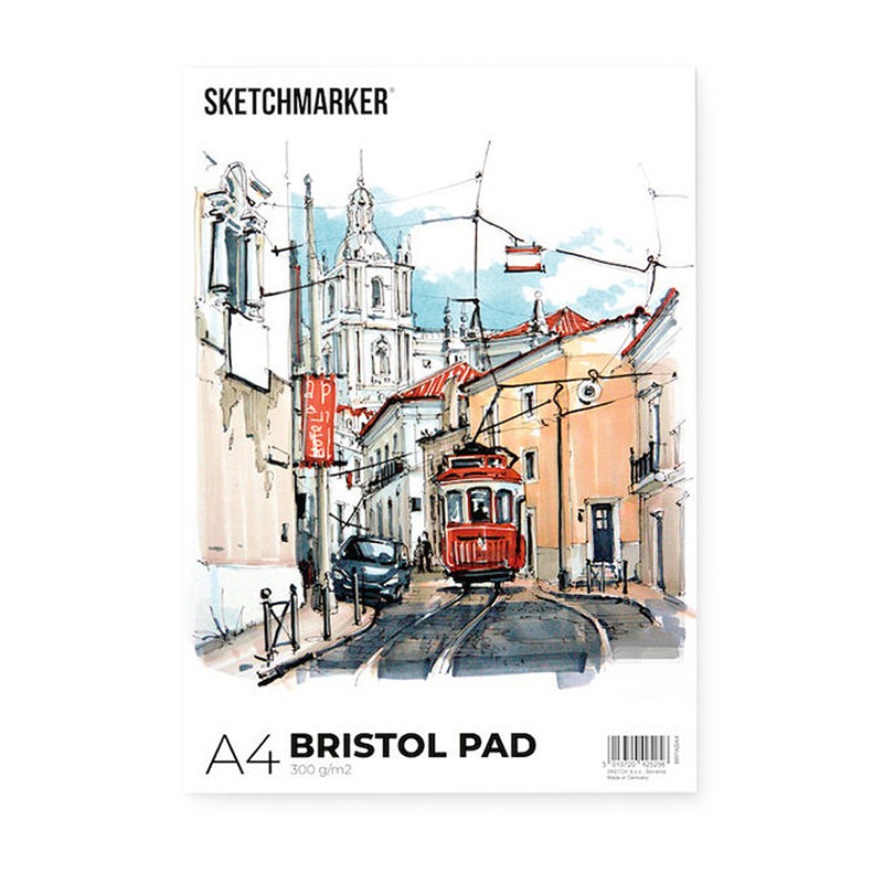 

Альбом-склейка для графики Sketchmarker Bristol А4 20 л 300 г