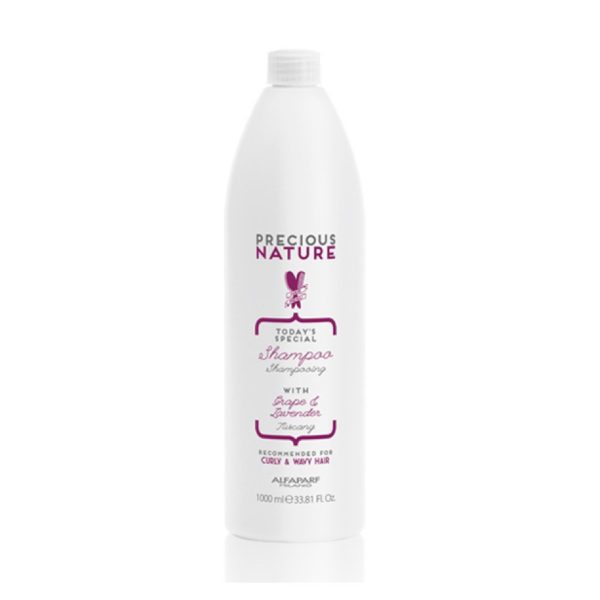 фото Шампунь для кудрявых и вьющихся волос precious nature curly/wavy hair shampoo 1000 мл alfaparf milano