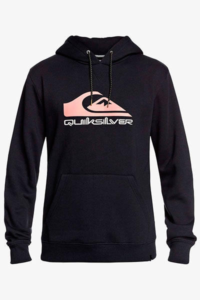 

Худи мужское Quicksilver Big Logo Snow EQYFT04078 черное S, Big Logo Snow EQYFT04078