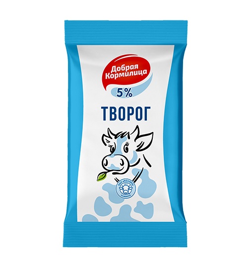 

Творог добрая кормилица бзмж жир. 5 % 170 г ф/пак кмп россия