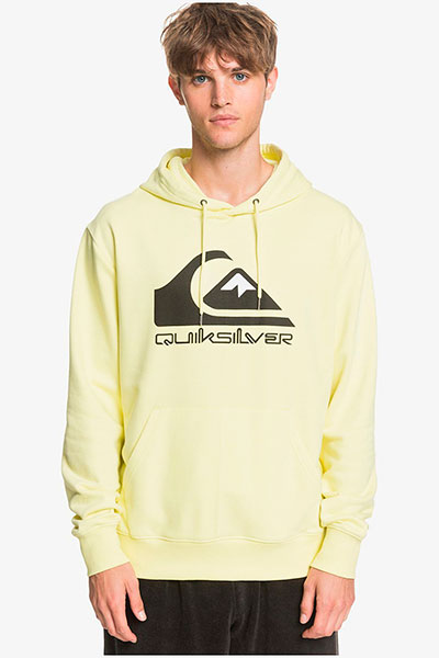 

Худи мужское Quicksilver Comp Logo EQYFT04089 желтое L, Comp Logo EQYFT04089