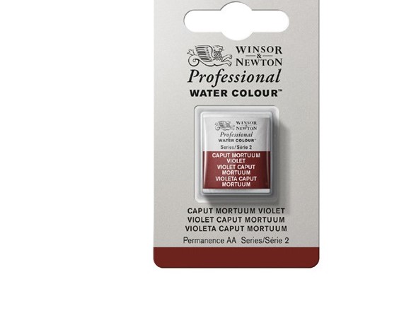 фото Акварель winsor&newton professional в кювете фиолетовый