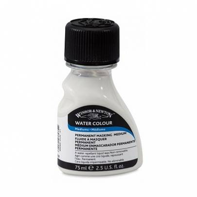 

Маскирующая жидкость перманентная не смываемая Winsor&Newton 75 мл