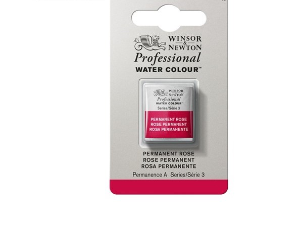 фото Акварель winsor&newton professional в кювете перманентный розовый