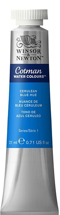 

Акварель Winsor&Newton Cotman 21 мл Небесно-голубой яркий, Cotman