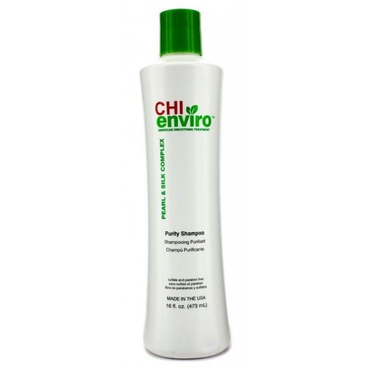 фото Очищающий шампунь chi. enviro. smoothing purity shampoo chi инвайро 473 мл