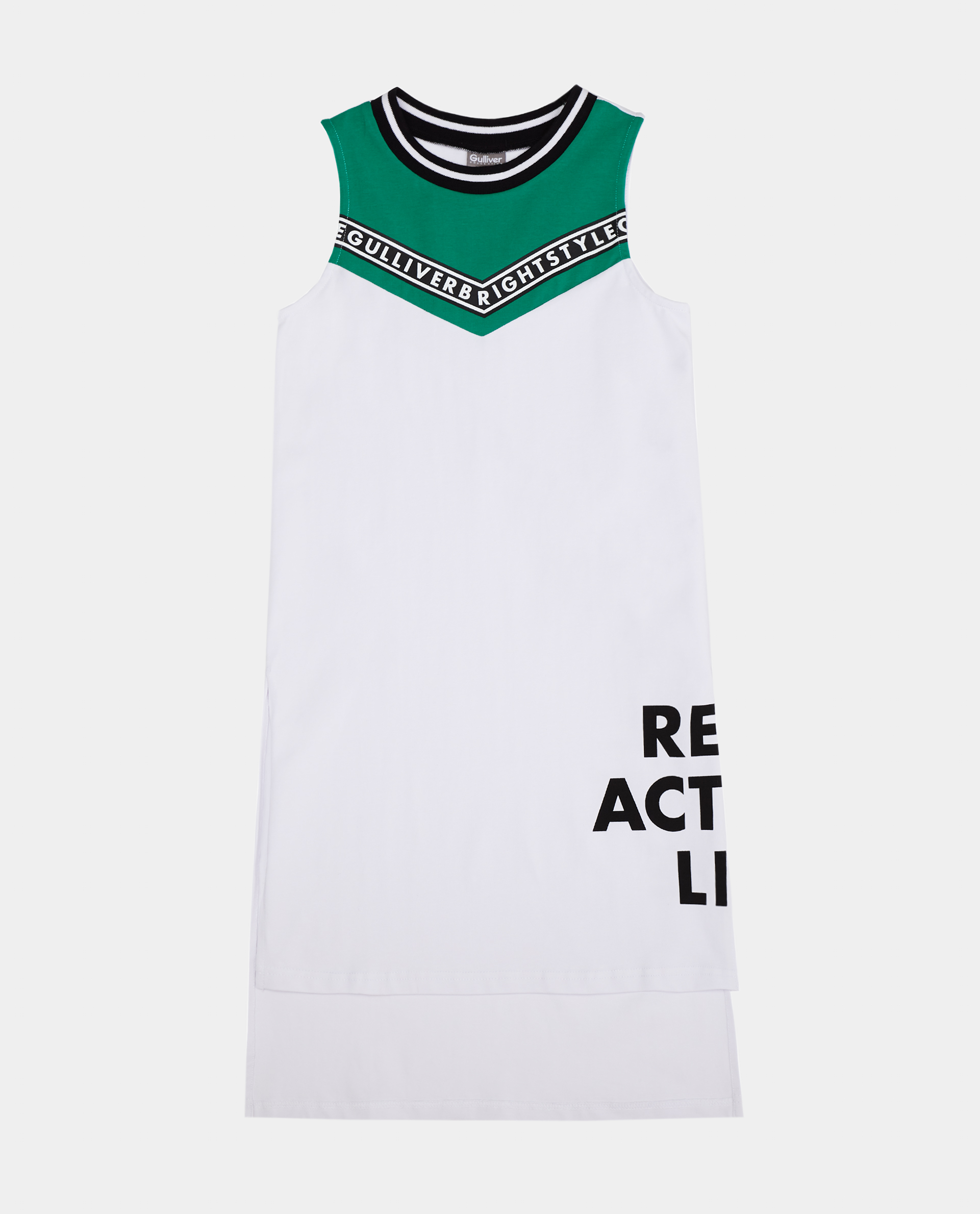 фото Футболка для девочек gulliver, цв. белый, р.134