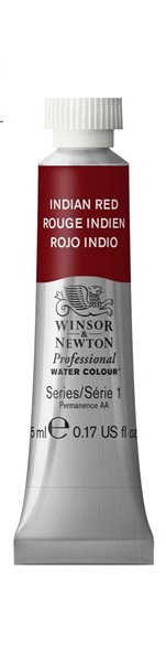 Акварель Winsor&Newton Professional в тюбике 5 мл Индийская красная