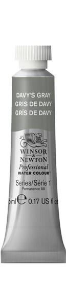 

Акварель Winsor&Newton Professional в тюбике 5 мл Серый Девис