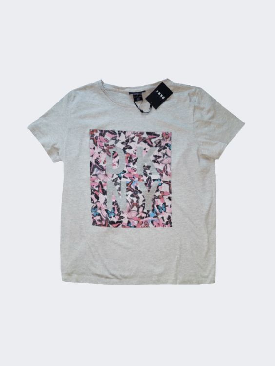 

Футболка женская DKNY P8KHP785 серая M, P8KHP785