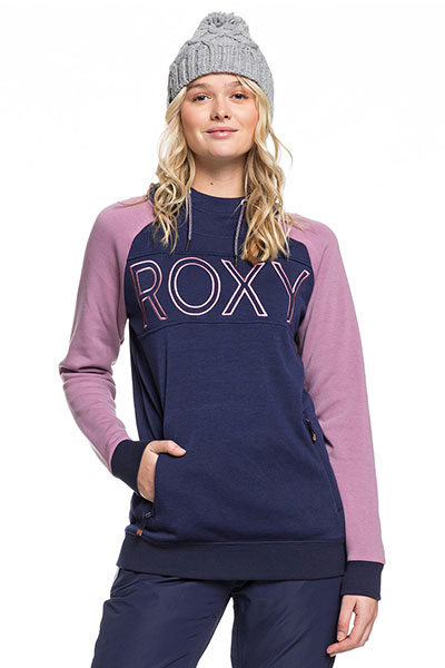 

Толстовка женская Roxy Liberty ERJFT03970 синяя M, Liberty ERJFT03970