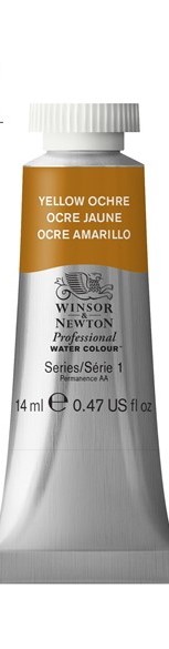 

Акварель Winsor&Newton Professional в тюбике 14 мл Желтая охра, Желтый, Professional
