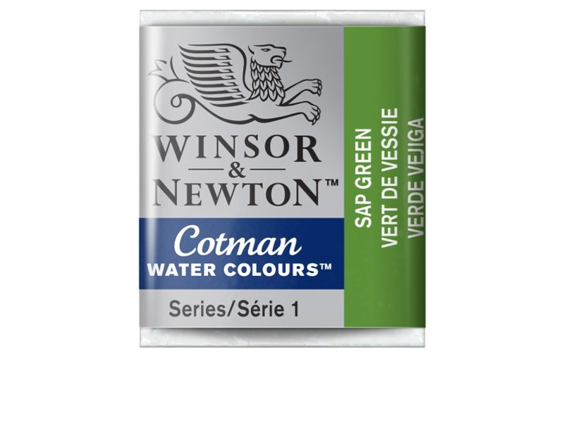 Акварель Winsor&Newton Cotman в кювете Крушина зеленая