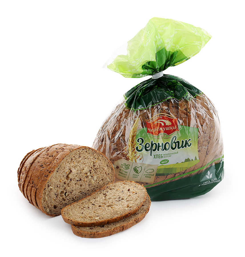 Хлеб серый Черемушки Зерновик 460 г