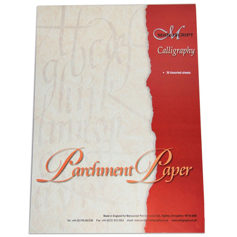 

Альбом для каллиграфии Manuscript с пергаментной бумагой А4, 36 л, 90 г