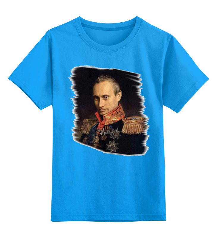 

Детская футболка классическая Printio Putin, р. 140, 0000000702745