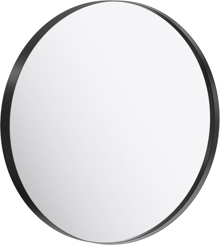 Зеркало Aqwella RM RM0208BLK в металлической раме, черный