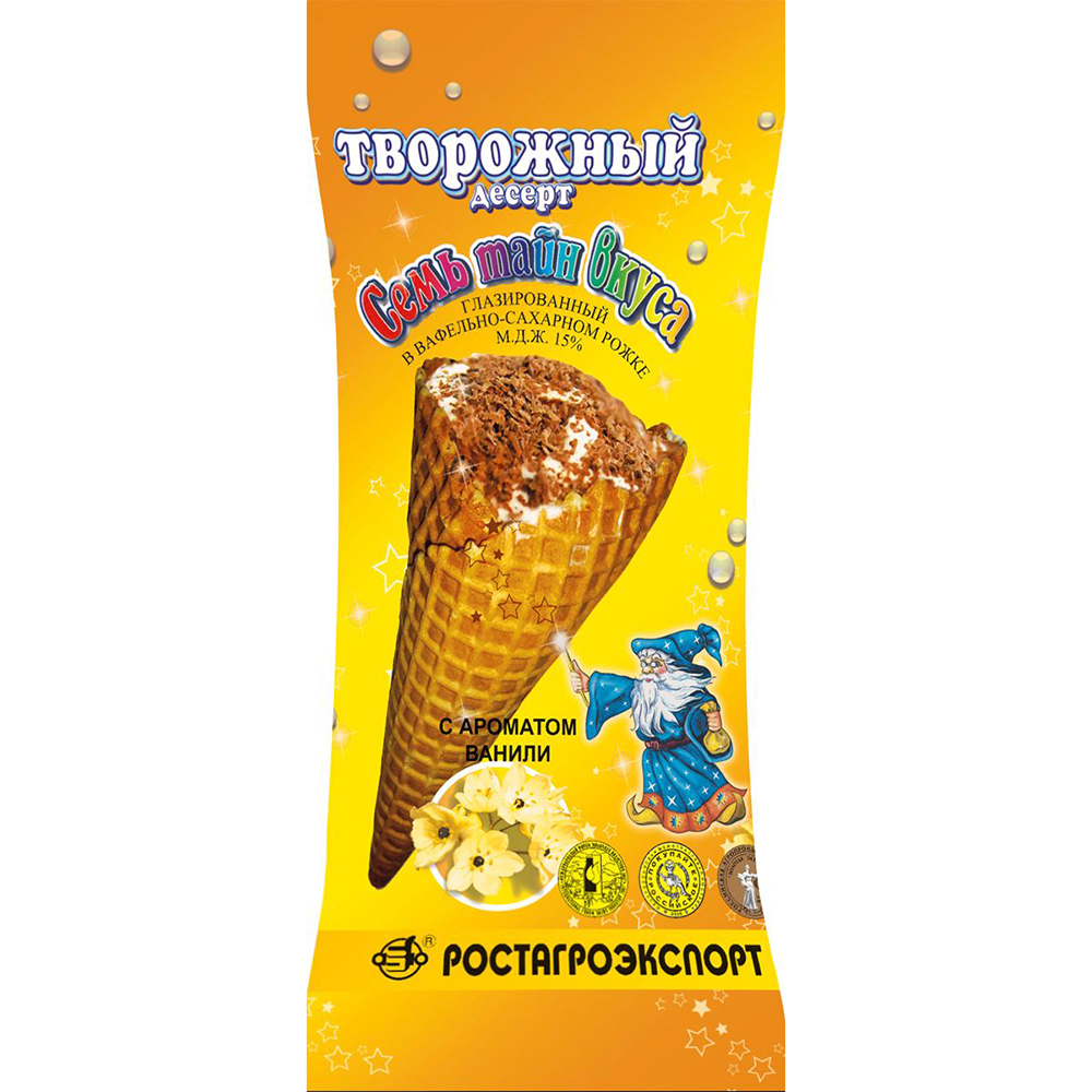 фото Творожный десерт 7 тайн вкуса ваниль 15 % 60 г