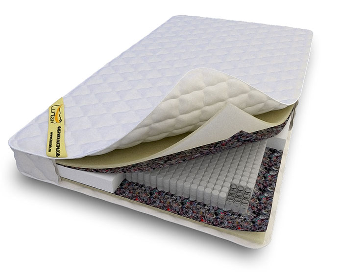

Матрас Small lite 90x190x9 см, Белый;бежевый, Small lite