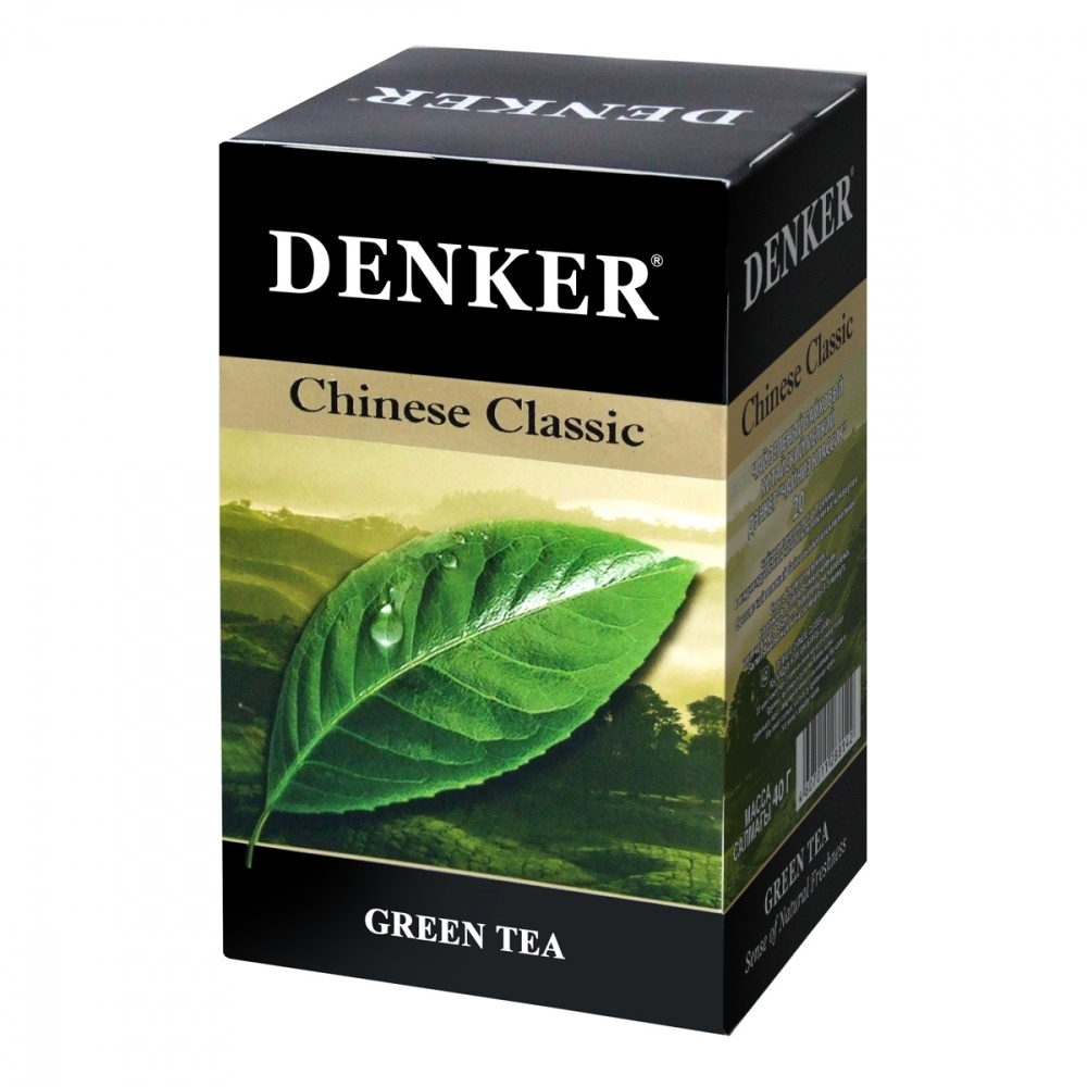 

Чай Denker Chinese Classic зеленый 20 пакетиков