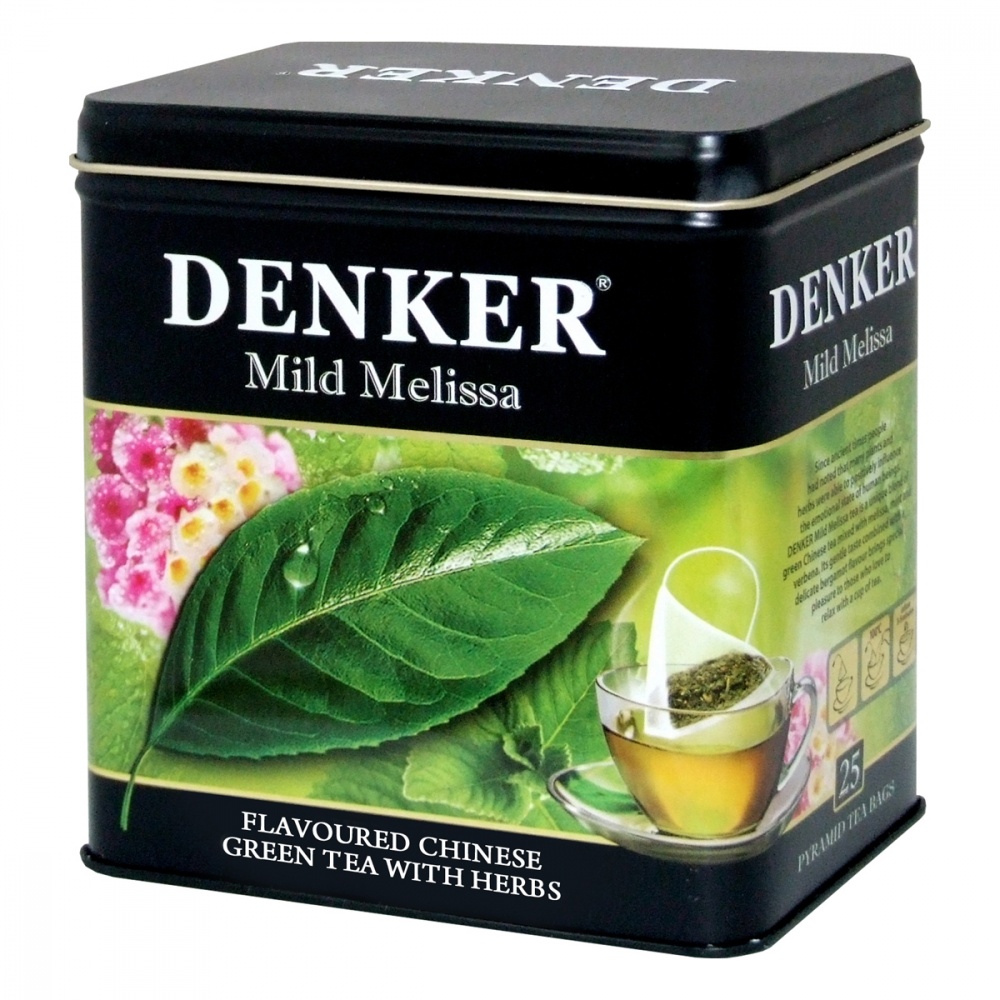 

Чай Denker Mild Melissa зеленый с добавками 25 пирамидок