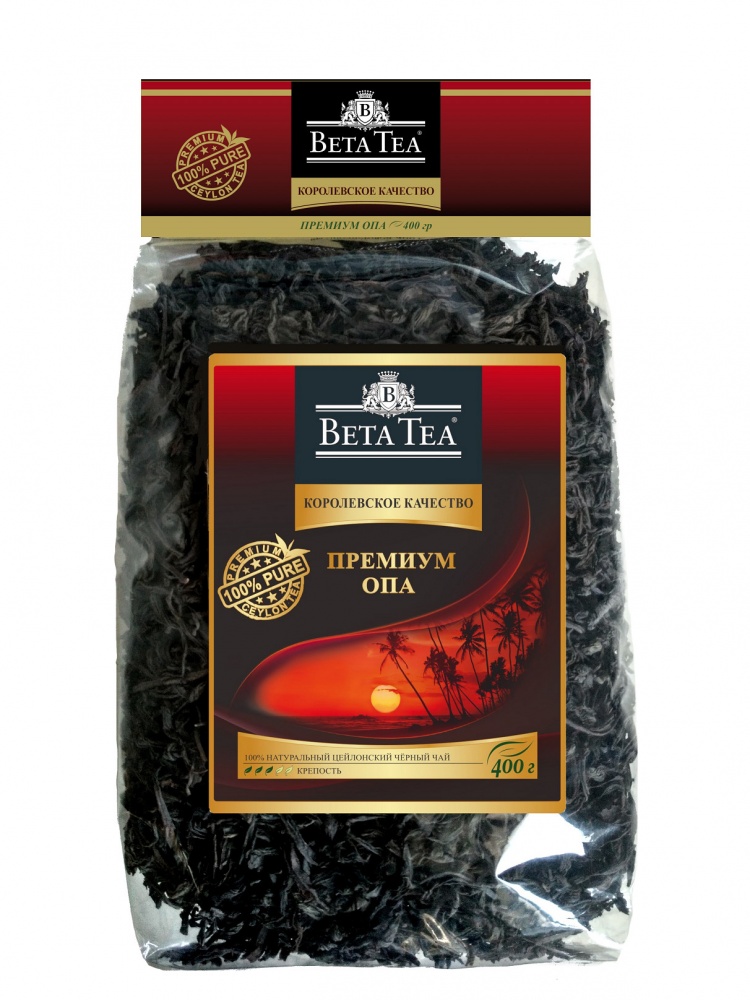 фото Чай beta tea опа премиум черный 400 г